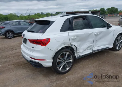 2022 Audi Q3 Premium Plus 45 Tfsi S Line Quattro Tiptronic из США, поврежденный, VIN WA1EECF39N1025078